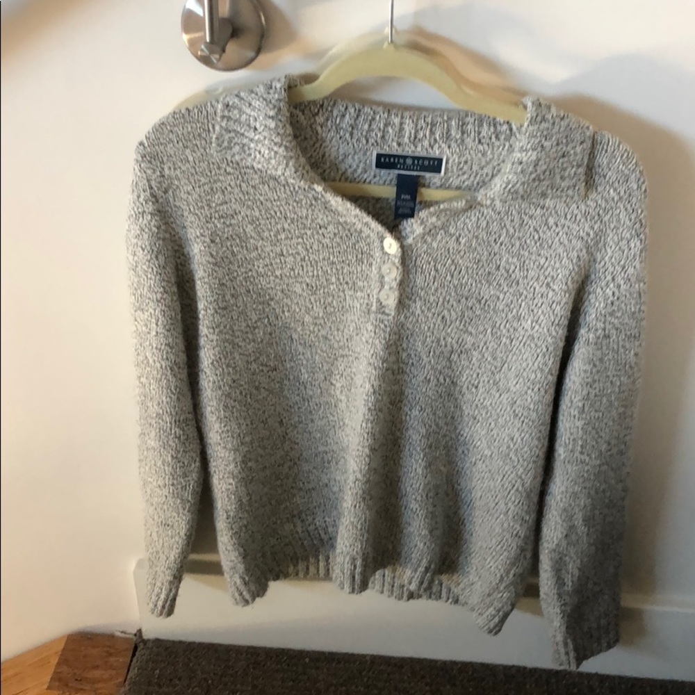 Grey Sweater Pullover